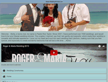 Tablet Screenshot of hawaii-wedding-minister.com